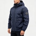 thumbnail image 7 of WRKEKC Windbreaker Jackets for Men Detachable Hood Long Sleeve Zip-Up Outerwear With Zipper Pockets for Hiking and Cycling, 7 of 7