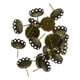 thumbnail image 1 of Bandeja de bisel en de 20 piezas, 12 mm, cabujón de embrague trasera plana, pendiente de bricolaje, artesanía, 1 of 7