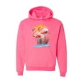 thumbnail image 1 of Unisex Flamingo Hoodie Sweatshirt, 1 of 5