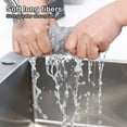 thumbnail image 7 of Washranp Coral Fleece Cleaning Cloth,Solid Color No Lint Strong Water Absorption Remove Oil Dish Washing Towel for Kitchen Gadget 11.81*11.81inch, 7 of 7