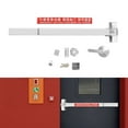 thumbnail image 5 of Commercial Door Push Bar Exit Panic Device Lock Hardware Latches Locks Stainless Push bar for Exit Doors & Exit Lever with Key -with Detailed Fitting Instruction, 5 of 12
