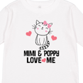 thumbnail image 4 of Inktastic Mimi and Poppy Grandchild Cat Girls Long Sleeve Toddler T-Shirt, 4 of 5