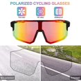 thumbnail image 5 of Gafas de sol polarizadas para ciclismo para hombres y mujeres, gafas de sol deportivas, protección Uv400, gafas para exteriores, gafas a prueba de viento, gafas para ciclismo para senderismo, 5 of 5