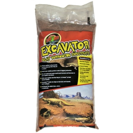 Zoo Med Excavator XR-05 Clay Burrowing Substrate, 5 (Best Substrate For Burrowing Tarantula)