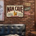 thumbnail image 3 of Placa Metal Vintage Cueva Hombre Pintura Hierro Rectangular Pared 30x20cm, 3 of 9