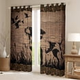 thumbnail image 2 of Feelyou Farmhouse Dog Animal Black Out Curtains, Vintage Lodge Cabin Curtains Pack of 2 (42x63 Each), Rustic Hunting Theme Bedroom Curtains, Curtains and Drapes Room Decor, 2 of 6