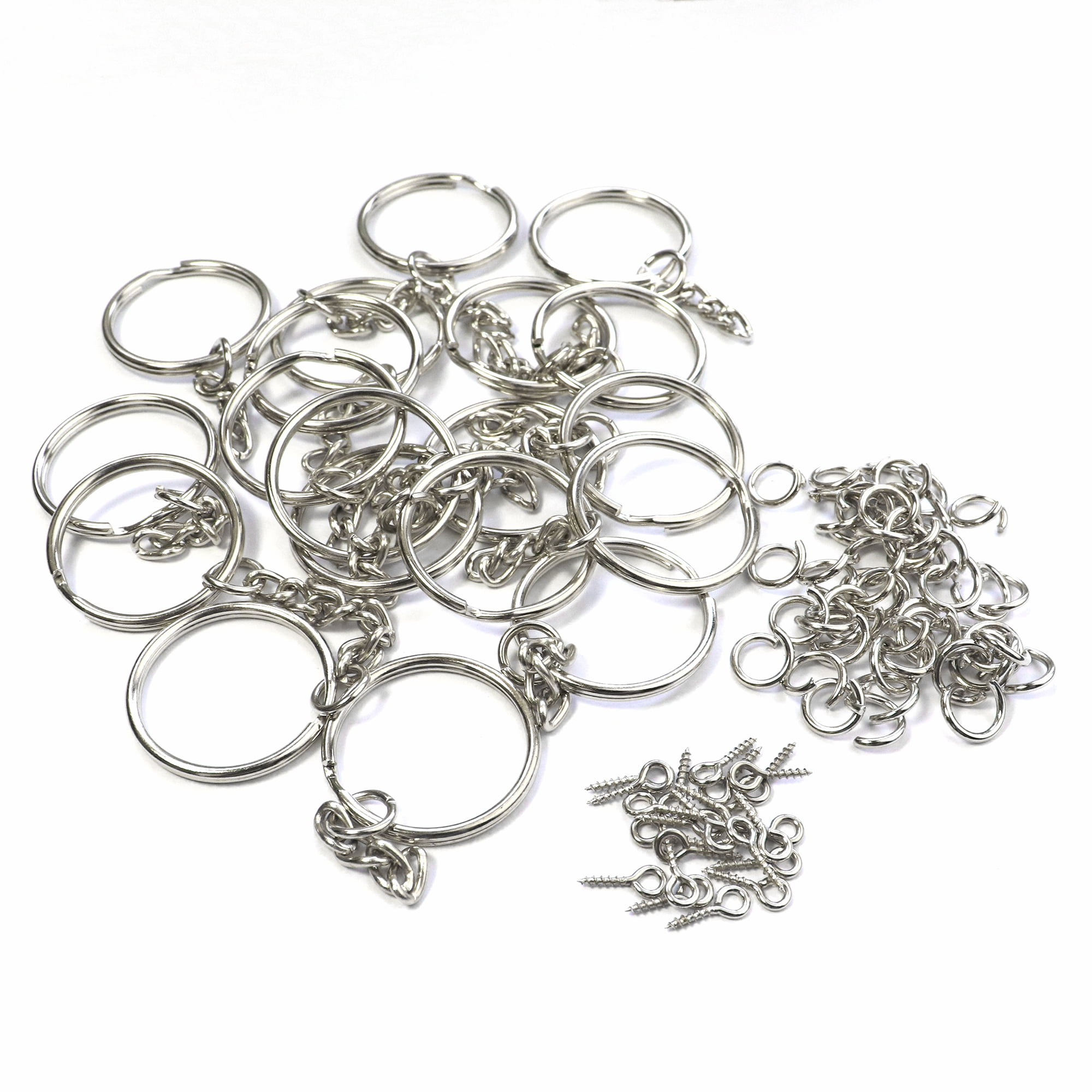Brass Split Ring Open Rings Key Split Ring Key Ring Chain Connect Ring –  SnapS Tools