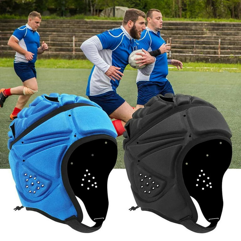 Men Women Profession Football Soccer Goalkeeper Helmet Sports Rugby Scrum  Cap Head Guard Goalie Roller Hat Fiber Head Protector