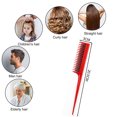 thumbnail image 2 of Hairdressing and hair dyeing tools, hair dyeing comb, pointed tail comb - style1, 2 of 5
