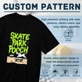 thumbnail image 5 of Skate Park Pooch, Skateboarding Dog Print 2, T Shirt for Men, Vintage Graphic Tees Men, 23807126,M, 5 of 8