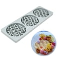 thumbnail image 2 of Multi-Purpose Silicone Mold Heat-Resistant, Non-Stick, Reusable, Easy to Clean, Cupcake Decorating Tool, Honeycomb Lace Mat for Baking Cakes and Chocolates, Kitchen Accessories, 2 of 8