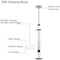 thumbnail image 4 of Espumador de leche recargable para el hogar, espumador de leche USB de 3 velocidades, batidor de huevos eléctrico de mano multifunción para café, 4 of 5