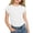 Z3-White, variant on Miaoju Girl Shirts Crew Neck Cute Graphic Short Sleeve T Shirts Comfortable Tee Shirt Girls Summer Tops T-Shirts