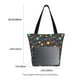 thumbnail image 3 of Disketp Vintage Records Bolsa de Hombro Casual para Mujer, Bolso Cruzado para Compras, Viajes y Uso Diario, 3 of 6