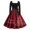 Hot Pink, variant on Christmas Dresses for Women Women's Casual Fashion V Neck Christmas Printed Vintage Dress with Merry Christmas for Christmas Party,White,S