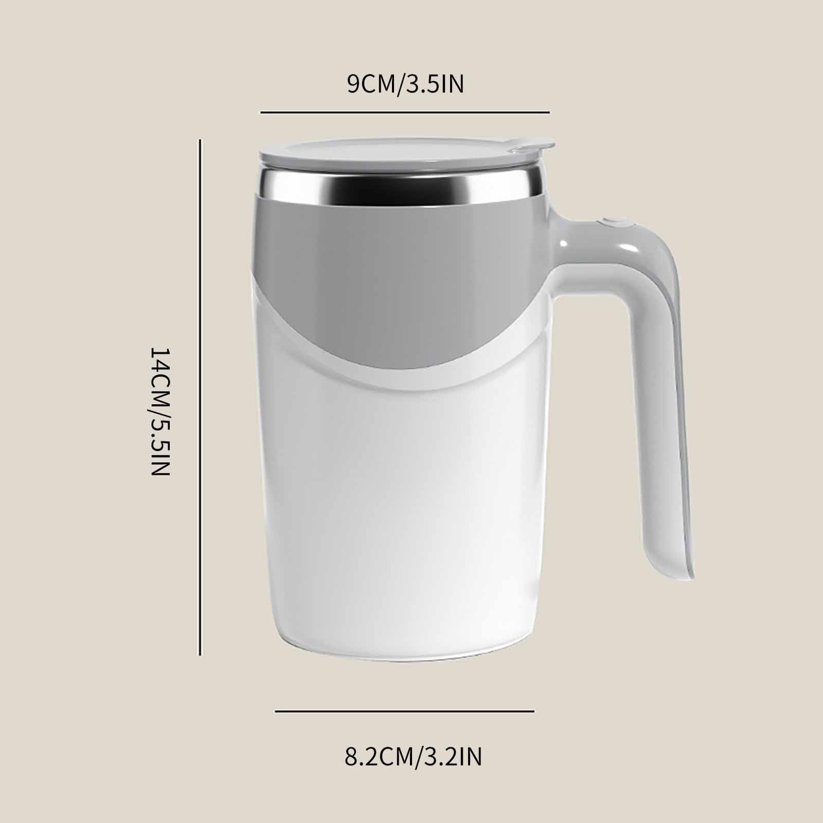 AMOMB Self Stirring Mug, Electric High Speed Mixing Cup, Self Stirring  Coffee Stainless Steel Mug wi…See more AMOMB Self Stirring Mug, Electric  High