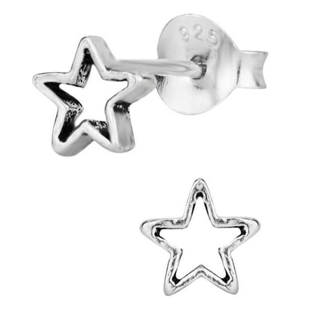 Hypoallergenic Sterling Silver Tiny Star Stud Earrings For Kids Hypoallergenic Sterling Silver Tiny Star Stud Earrings For Kids Nickel Free