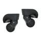 thumbnail image 2 of Ruedas de equipaje de reemplazo de 2 piezas Viaje Tronters Silent Universal Universal Smooth Wear Black Trolley Ruedas de reparación Partes de S, 2 of 8