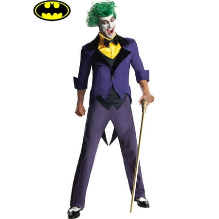Adult size Joker Costume - Batman Anti Hero - Villain - (Best Batman Villain Costumes)