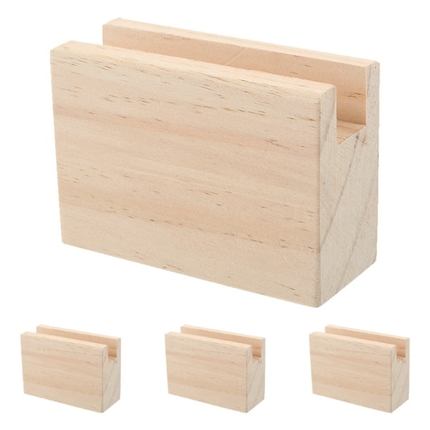 ColoMX 4 elevadores de madera para muebles de cama, mesa, escritorio, sofá, silla, extensores de altura de mesa, ideales para dormitorio, sala de estar y oficina.