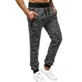 thumbnail image 2 of Holiday Clearance! AIEOTT Mens Sweatpants with Zipper Pockets Elastic Bottom Athletic Pants Drawstring Joggers Pants Warm Winter Sweat Pants, 2 of 7