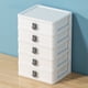 thumbnail image 4 of Caja de almacenamiento de escritorio, estilo cajón, multifuncional, para estudiantes, cosméticos, joyas, papelería, organizador, estante de almacenamiento, estuches de almacenamiento, 4 of 5
