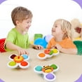 thumbnail image 2 of AMERTEER Rotating Suction Cups Suction Cup Spinning Toys Baby Bath Spinner Toy Roatation, 2 of 14