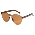 thumbnail image 1 of Lunettes Unisexes Mode Couleurs Bonbon Rondes Lunettes de Soleil d'Extérieur Design Léger Lunettes de Soleil Femmes, 1 of 2
