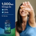 thumbnail image 3 of Suplemento de aceite de pescado GNC Triple Strength Omega 3, 1000 mg, 30 segundos, 3 of 9