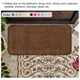 thumbnail image 5 of Memoria Espuma Baño Alfombra 2uds, 24" x 35.5" Coral Vellón Baño Ducha Alfombra Antideslizantes Lavables Alfombras para Cocina Baño Pisos - Cielo Azul, 5 of 5