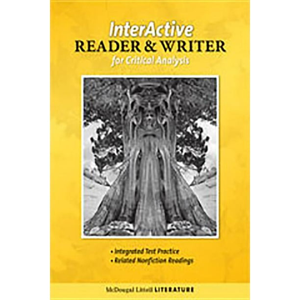 McDougal Littell Literature Interactive Reader and Writer for Critical Analysis with Added