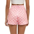 thumbnail image 5 of EFINNY Womens Soft Shorts with Pockets Pajamas Polka Dot Shorts, 5 of 7