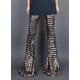 thumbnail image 2 of Women High Waist Wide Leg Palazzo Lounge Pants Sequin Bell Bottoms Trousers, 2 of 5