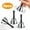Design 2, variant on Call Bell Teacher Bell Hand Held Bells Ringing Bell for Service School Bell Dinnerbells Wedding Bells for Hotels Schools Restaurants Hospitals Warehouses 4-Pack Design 1