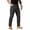 Black, variant on Zimjoy Men's Hiking Cargo Pants Waterproof Tear Resistant Work Pants Zipper Pockets Regular Fit Tactical Trousers with Belt Loop,Black L