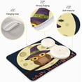 thumbnail image 4 of GZHJMY Halloween Décor Dish Drying Mat - 16 x 18inch- Extra Large Microfiber Dish Drying Mat, Dish Draining Mat, Counter top Mat, Cartoon Owl（542）, 4 of 7