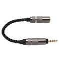 thumbnail image 1 of Adaptador de audio estéreo de 2,5 mm macho a 3,5 mm hembra para auriculares y tabletas., 1 of 14