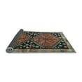 thumbnail image 2 of Ahgly Company Indoor Round Persian Light Blue Traditional Area Rugs, 6' Round, 2 of 4