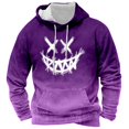 thumbnail image 1 of VBARHMQRT Vintage Sweatshirt Male Gradient Hooded Long Sleeve Sweatshirt Athleisure Sweatshirt, 1 of 5