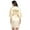 Light Gold, variant on Women Satin Robe Summer Fashion Lightweight Gold Lettered Kimono for Sleepwear Bathrobe S-2XL