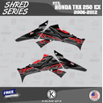 thumbnail image 4 of Kalair GFX Graphics Kit for Honda ATV TRX 250EX (2006-2012) Shred Series, 4 of 5