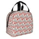 thumbnail image 2 of Easygdp Forest Mushrooms Bolsa Térmica Premium - Tela Oxford Impermeable, Gran Capacidad, Bolsillo Frontal, Unisex para Trabajo, Escuela, Actividades al Aire Libre y Picnics, 2 of 8