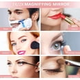 thumbnail image 4 of Espejo Con Led Luz Recargable Para Maquillaje Portatil 1x2 Modelo Rosa, 4 of 4