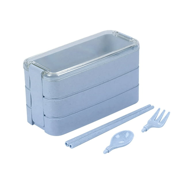 Adult Lunch Box Stackable Bento Lunch Containers For Adults Modern Bento Box With Utensil Set Leak Proof Lunchbox For Dining Out Work