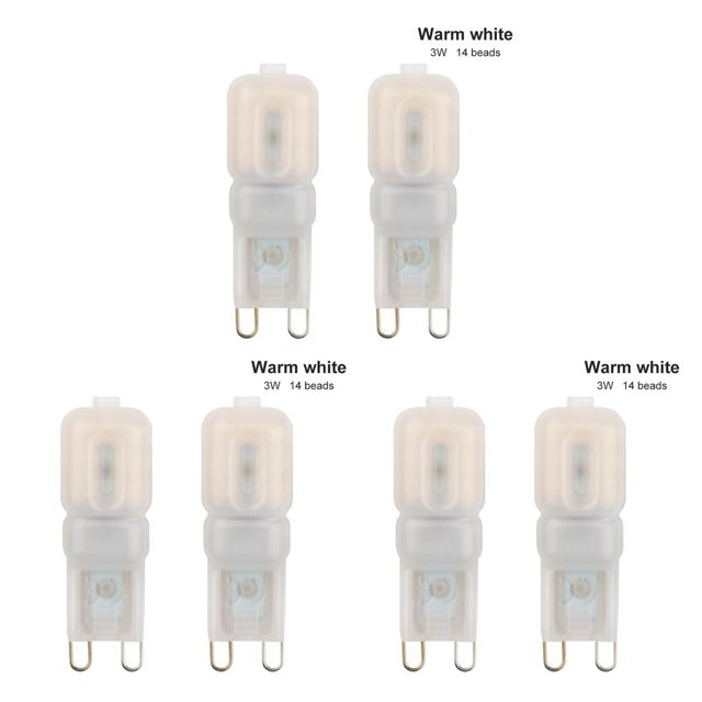 Ounissouiy Paquete de 2 bombillas LED de maíz, ángulo de haz de 360 grados, lámpara regulable, bombillas nocturnas, reemplazo de iluminación para Type4 NO4 Ounissouiy CBP166389