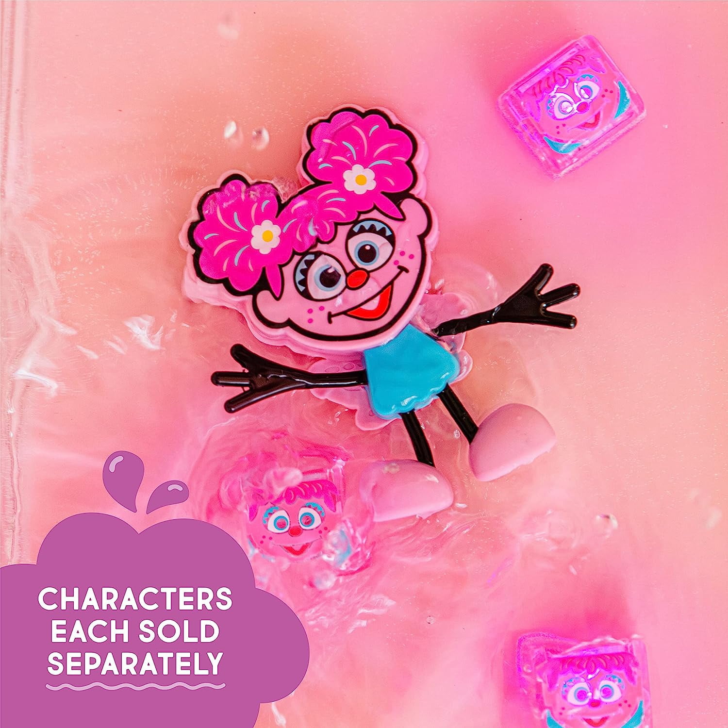 Glo Pals - Abby Cadabby - Sesame Street water activated Light-Up Cubes
