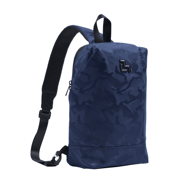 Mochila Hombre Cruzada Antirrobo LUCKMAN Modelo Enzo azul UNITALLA