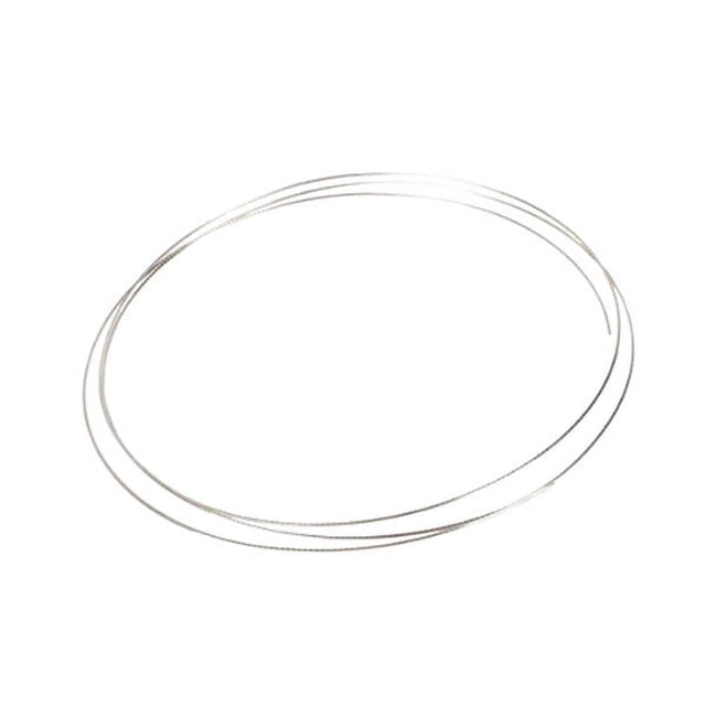Fretwire de guitarra de 8 pies y 1,5 mm de ancho para guitarra de caja de cigarros r Mandolin Banjo (plateado)