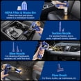 thumbnail image 4 of Scstartx Car Vacuum Portable Cordless 17000Pa Cordless Mini Handheld Vacuums with LCD Display and Multi-Nozzles, High Power Wet and Dry for Car, Home, Office, Pet, Compact and Portable Design, 4 of 7