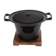 thumbnail image 1 of Parrilla Hibachi, Mini Parrilla de Carbón Portátil Japonesa sin Humo para Barbacoa, Camping, Picnic, Fiesta, Cocina, 1 of 4